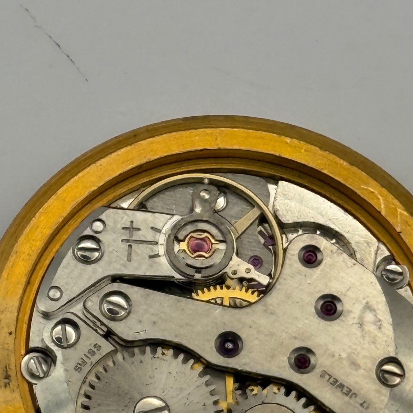 FHF 81 Watch Movement Running Hefik Manual Wind Vintage Swiss Parts 29.7mm