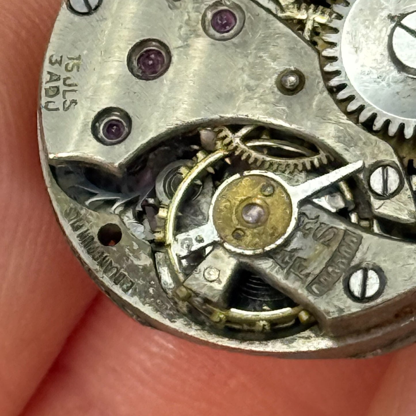 21mm Vintage A.Lecoultre E.Blancpain Fils Swiss Manual Wind Watch Movement PARTS