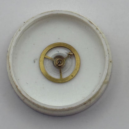 Kasper 200 Balance Wheel Complete And Spring 5 1/4''' Watch Movement Parts NOS