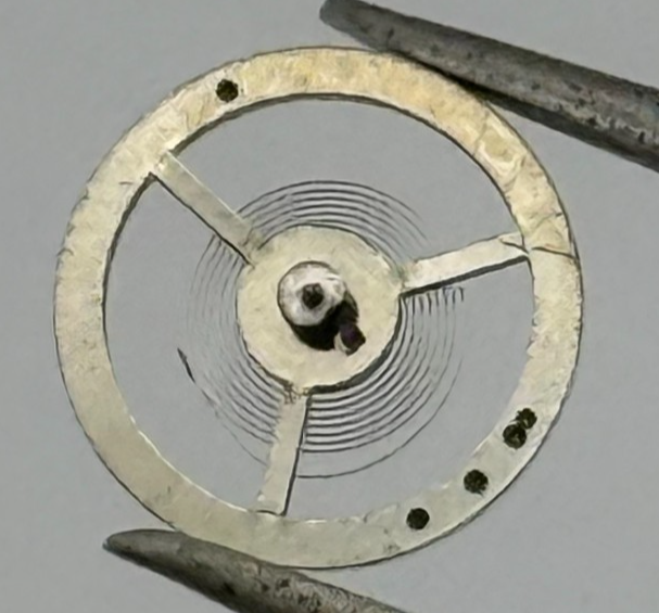 EB 8340 8341 Balance Wheel Complete And Spring 6¾’’’ 1401 M Watch Movement Parts