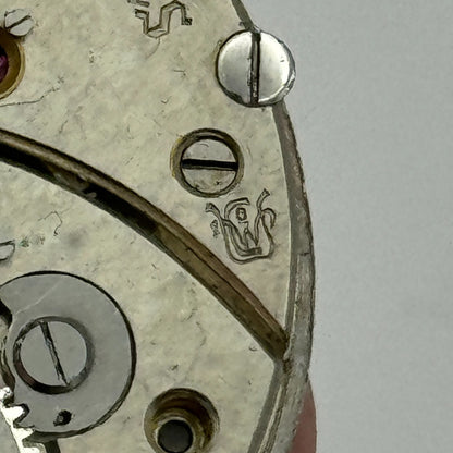 43.1mm Unidentified High Grade Open Face 17 Jewels Pocket Watch Movement PARTS
