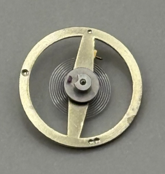 Amida 562 Balance Wheel Complete And Spring  8¾’’’ 874 Watch Movement Parts NOS