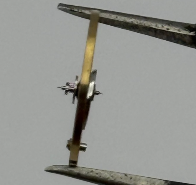 ST 96 Balance Wheel Complete And Spring 11 1/2''' 1268 M Watch Movement Parts