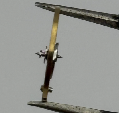 ST 96 Balance Wheel Complete And Spring 11 1/2''' 1268 M Watch Movement Parts