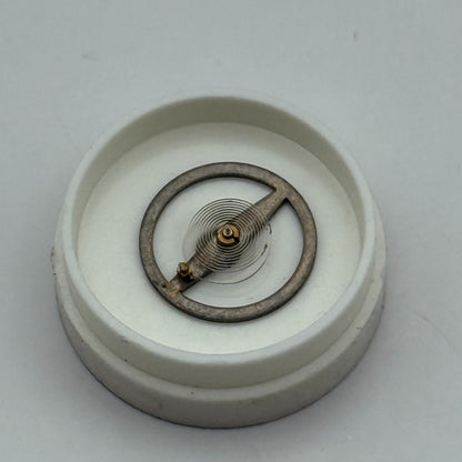 Amida 181 Balance Wheel Complete And Spring  DGT 404 Watch Movement Parts NOS