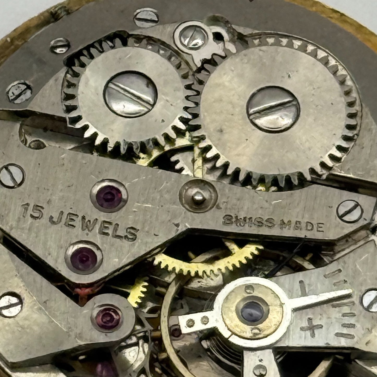 AS 1123 1124 Watch Movement Avia Manual Wind Vintage Swiss Parts Repair 25.8mm