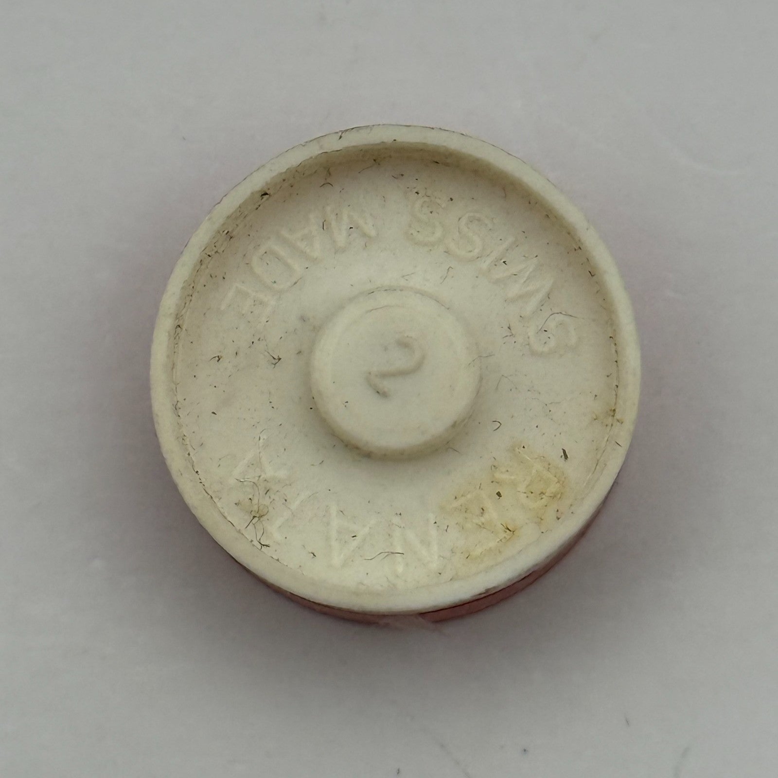 FHF 34 Balance Wheel Complete And Spring 7 3/4''' 1047 M Watch Movement Parts 