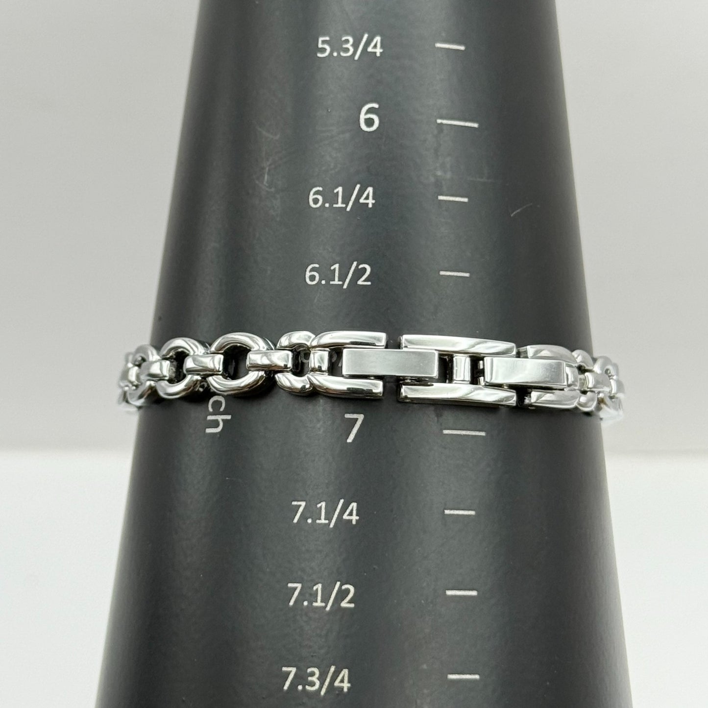 22mm Working Ladies Sekonda Two Tone Jewelled Quartz Japan Watch 6.75 Inches