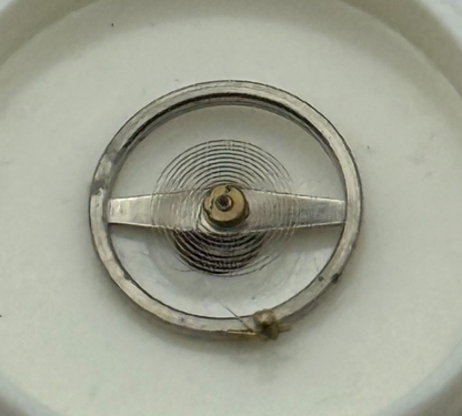 CRIS 440 Balance Wheel Complete And Spring 6 3/4''' 974 M Watch Movement Parts 