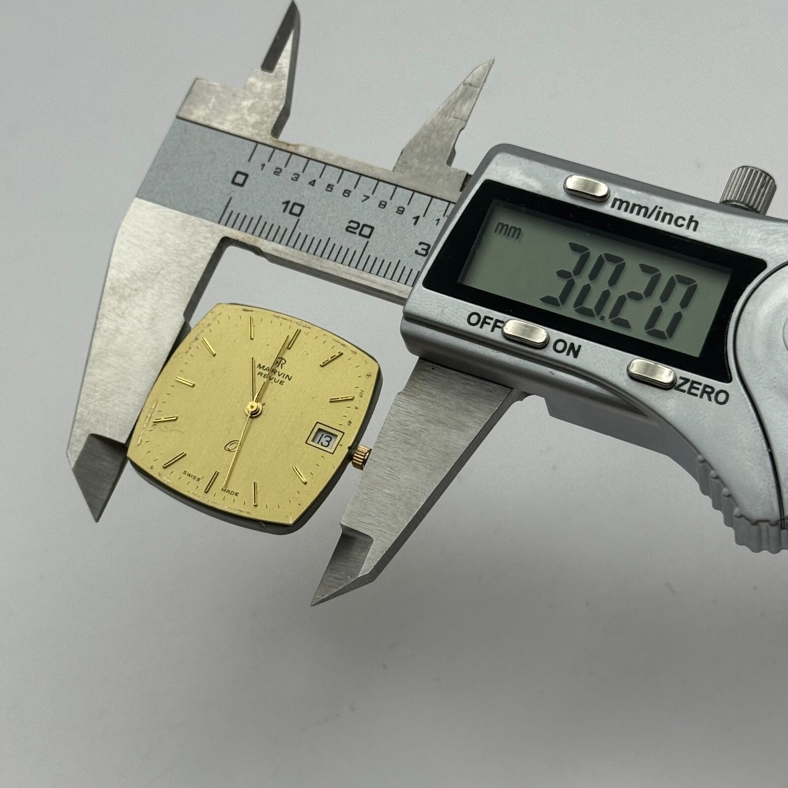 26.1mm Men’s Marvin PUW 2501 - 2531 Quartz Watch Movement Vintage PARTS SPARES