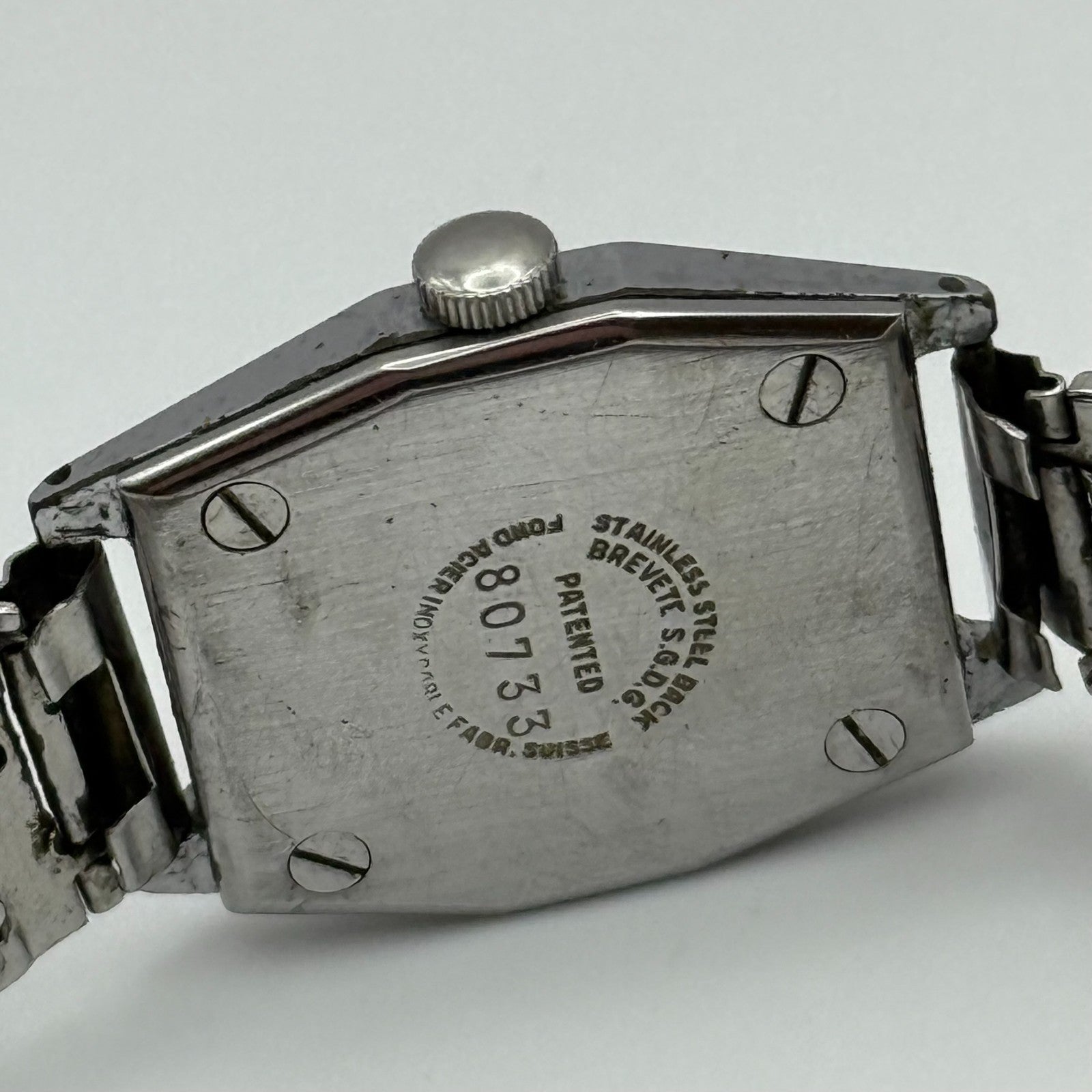 28mm Running Vintage S.G.D.G Pierce Watch Co Military Style Watch PARTS REPAIR