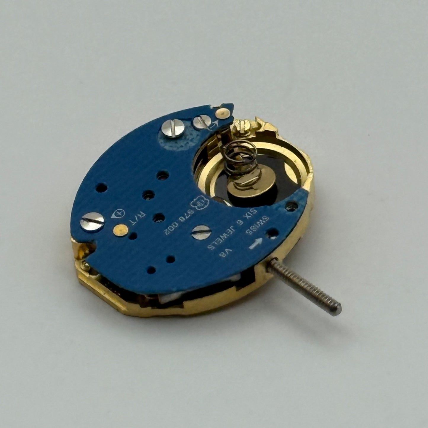 ETA 978.002 Quartz Watch Movement Incomplete Swiss Ladies Vintage Parts Repair