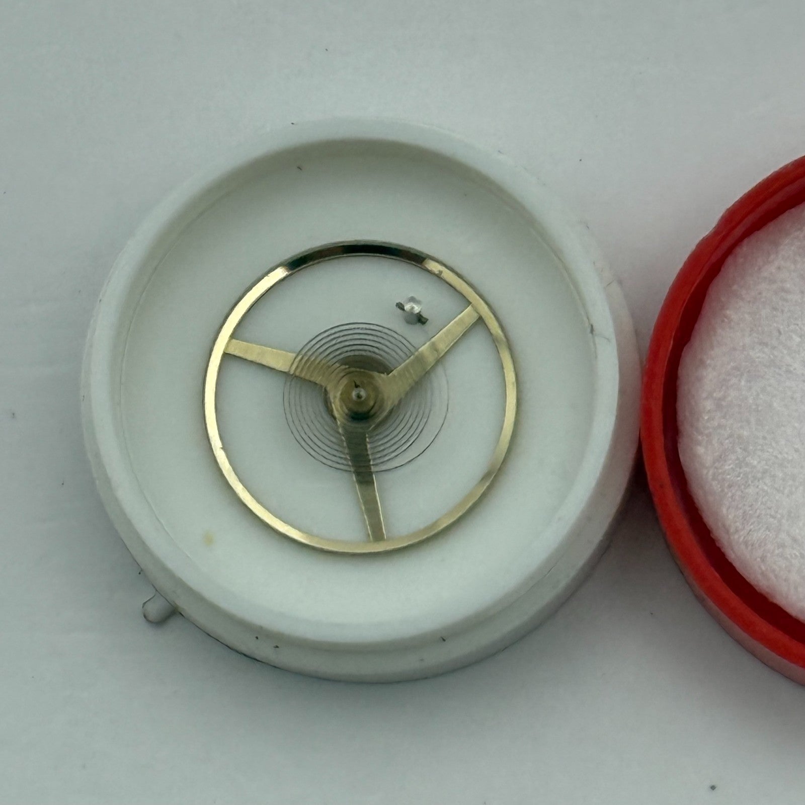 ETA 2771 Balance Wheel Complete And Spring Ord. + Inca Watch Movement Parts NOS