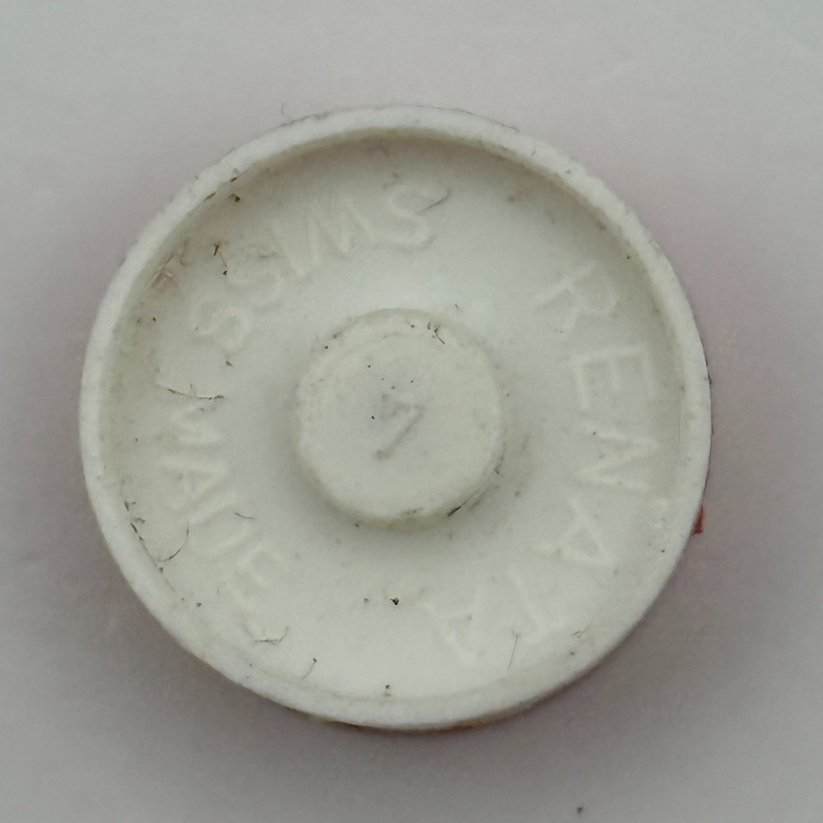 ETA 2510 Balance Wheel Complete And Spring 7 3/4''' 958 M Watch Movement Parts 