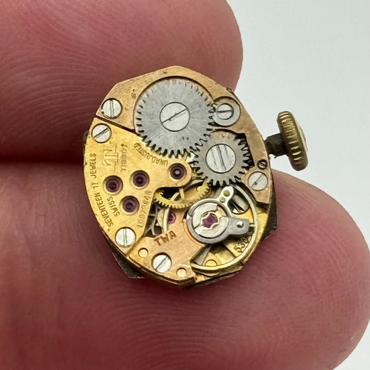 15.1mm Tissot 530 Balance Intact Swiss Manual Wind Watch Movement PARTS REPAIR