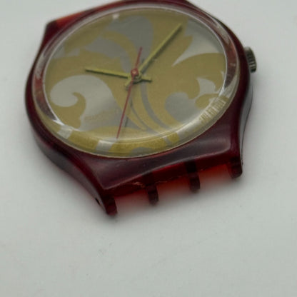 33mm Vintage 1990 Swatch GR106 Louis Watch UNTESTED PARTS REPAIR