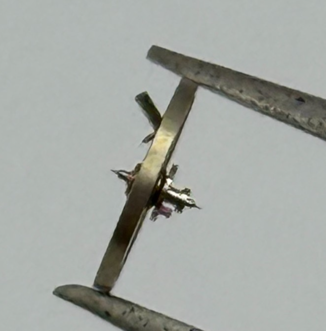 AS 1677 Balance Wheel Complete And Spring Inca 1414 M Watch Movement Parts NOS