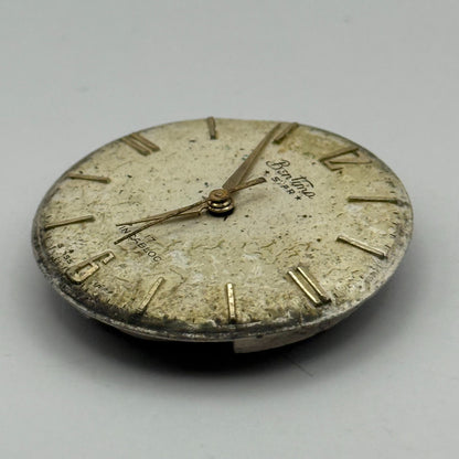 AS 1686 Watch Movement Bentima Manual Wind Vintage Swiss Parts Repair 25.8mm