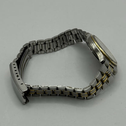 26mm Working Ladies Lorus V782-X113 Two Tone Date Dial Quartz Watch 6 Inches