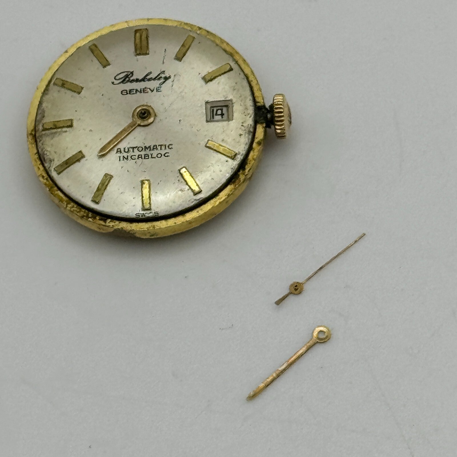 21.7mm Ladies Berkeley ETA 2551 Date Dial Automatic Watch Movement PARTS SPARES