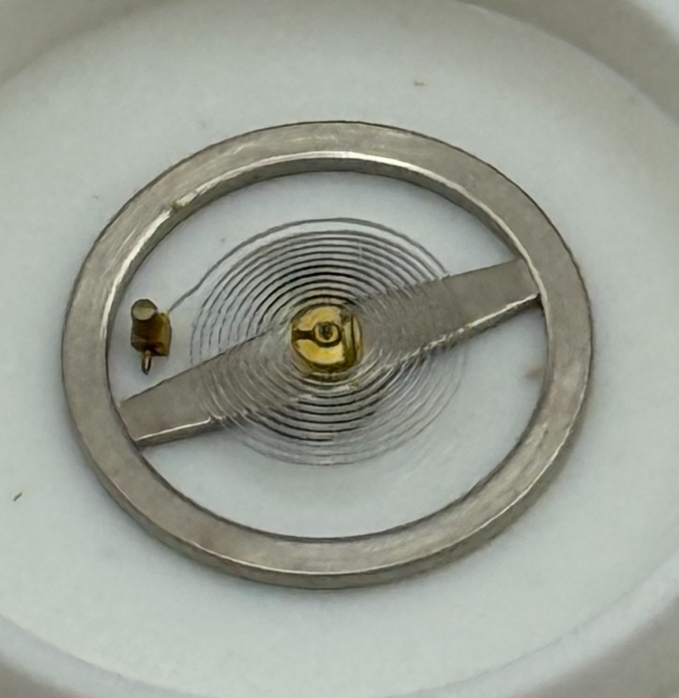 Ronda RL RAX 1013 1237 Balance Wheel Complete And Spring Watch Movement Parts