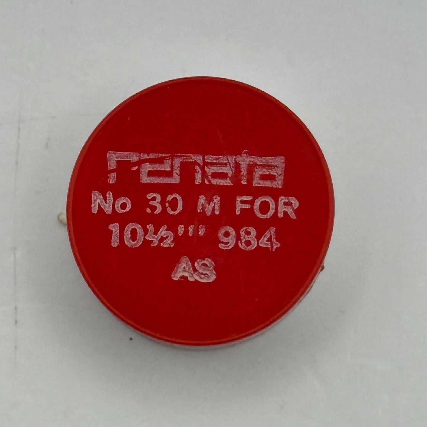 AS 984 Balance Wheel Complete And Spring 10 1/2''' 30 M Watch Movement Parts NOS