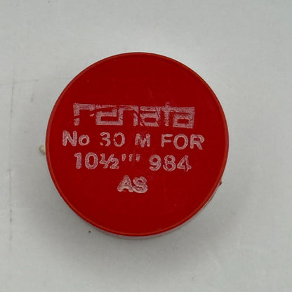 AS 984 Balance Wheel Complete And Spring 10 1/2''' 30 M Watch Movement Parts NOS