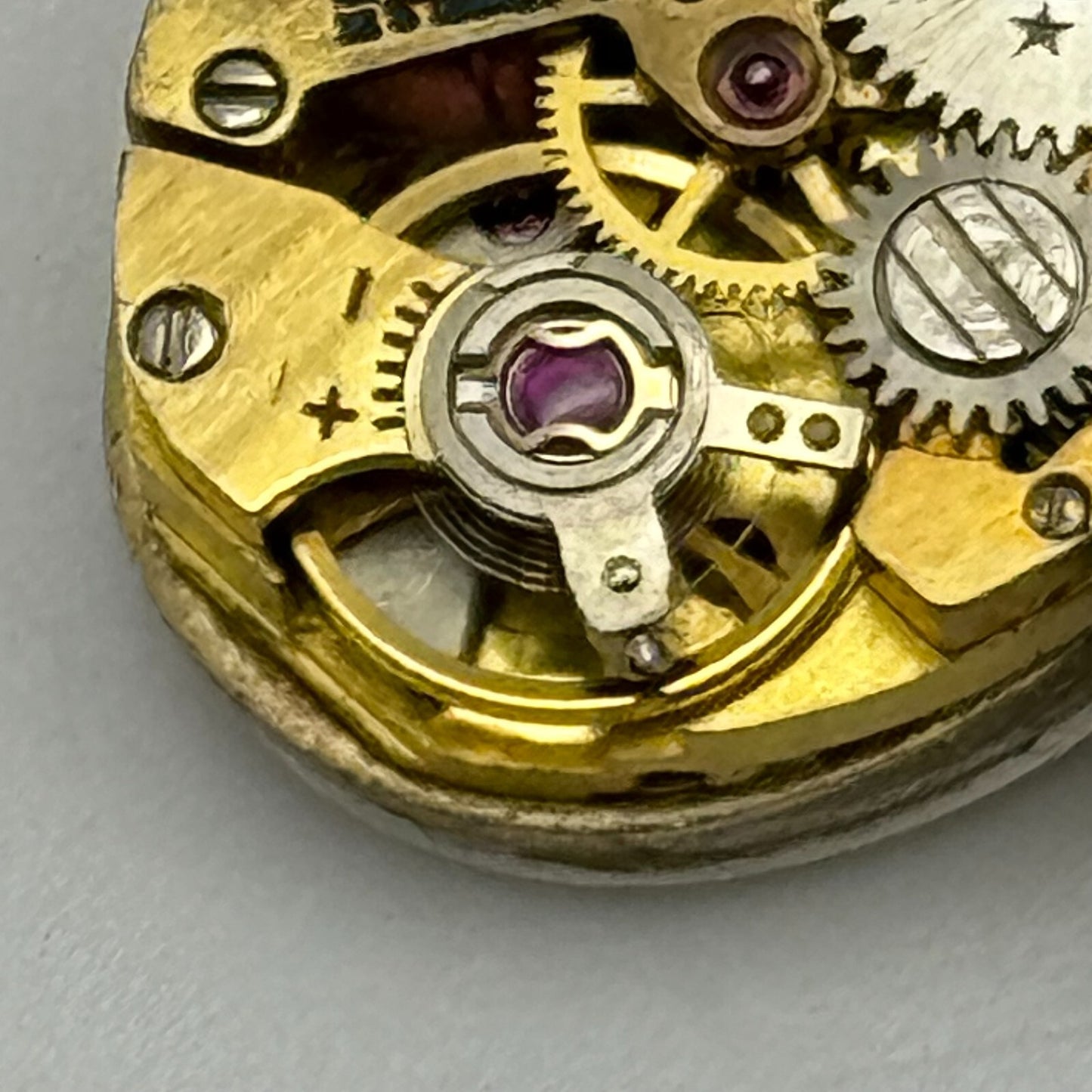 12.8mm Ladies Bueche Girod Manual Wind Swiss 17 Jewels Watch Movement PARTS