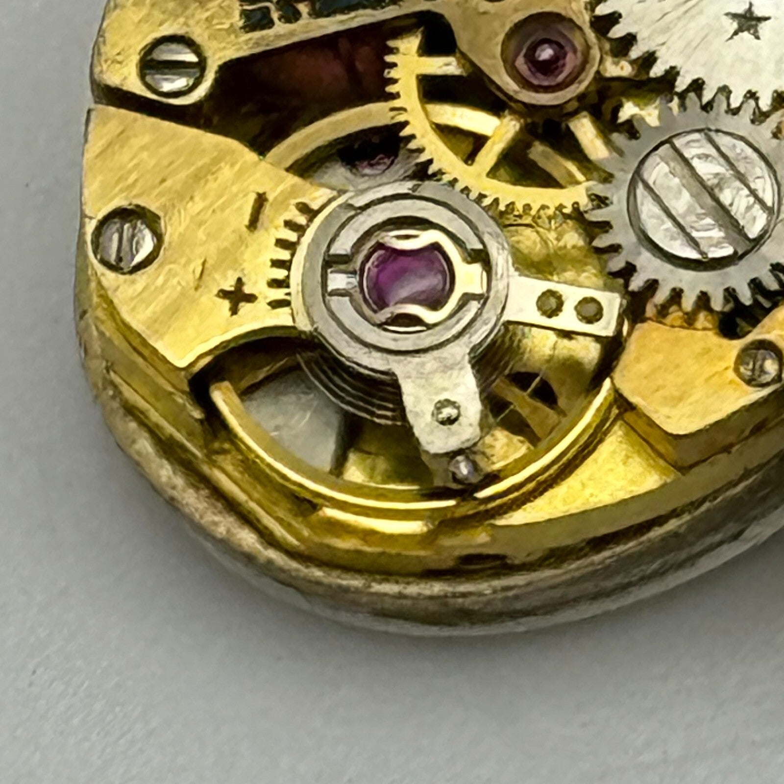 12.8mm Ladies Bueche Girod Manual Wind Swiss 17 Jewels Watch Movement PARTS