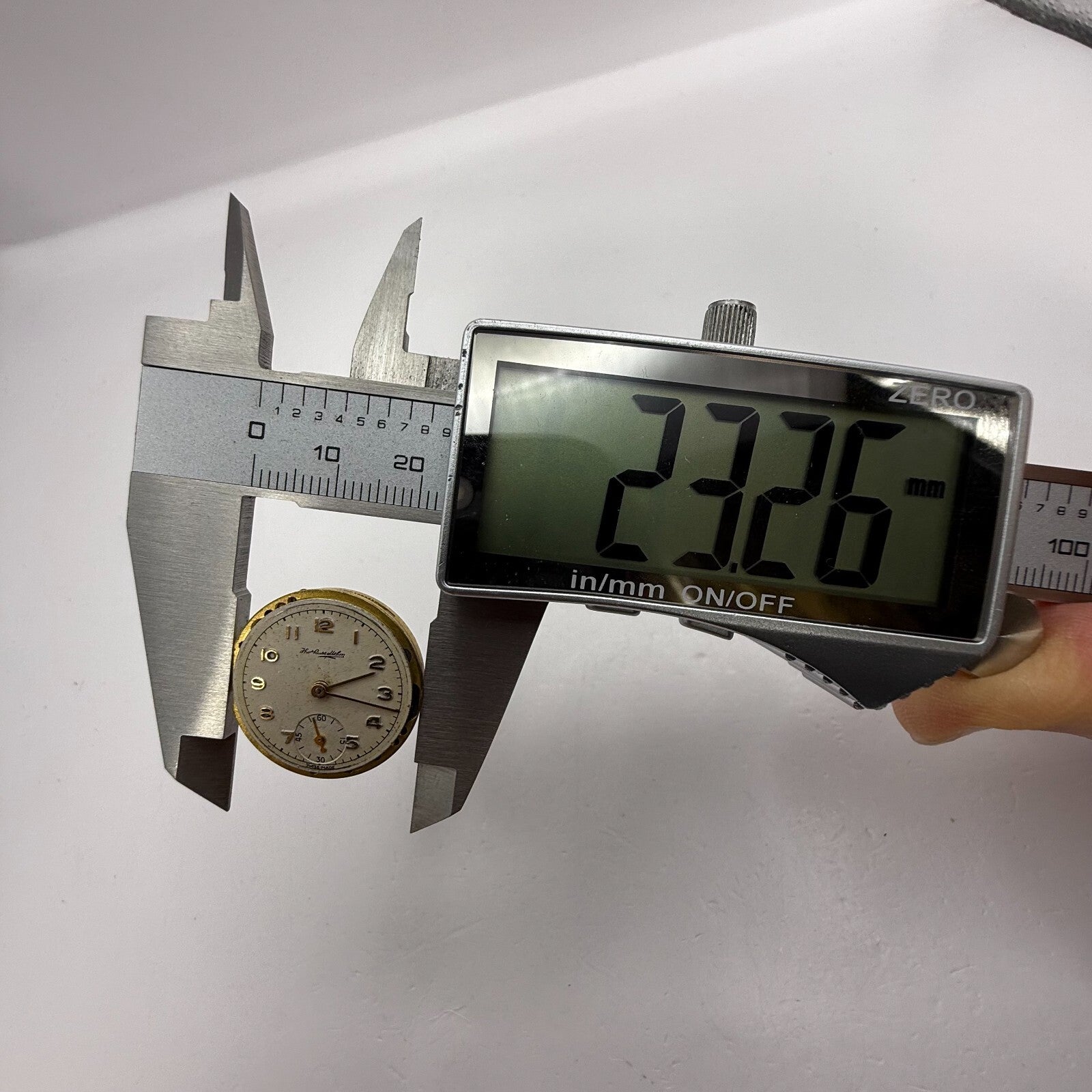 23.2mm Vintage Thomas Russell & Son Sub Second Manual Wind Watch Movement PARTS