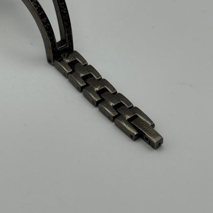 Solo Ladies Quartz Watch Silver Dial Crystal Accents Bracelet Working 20mm