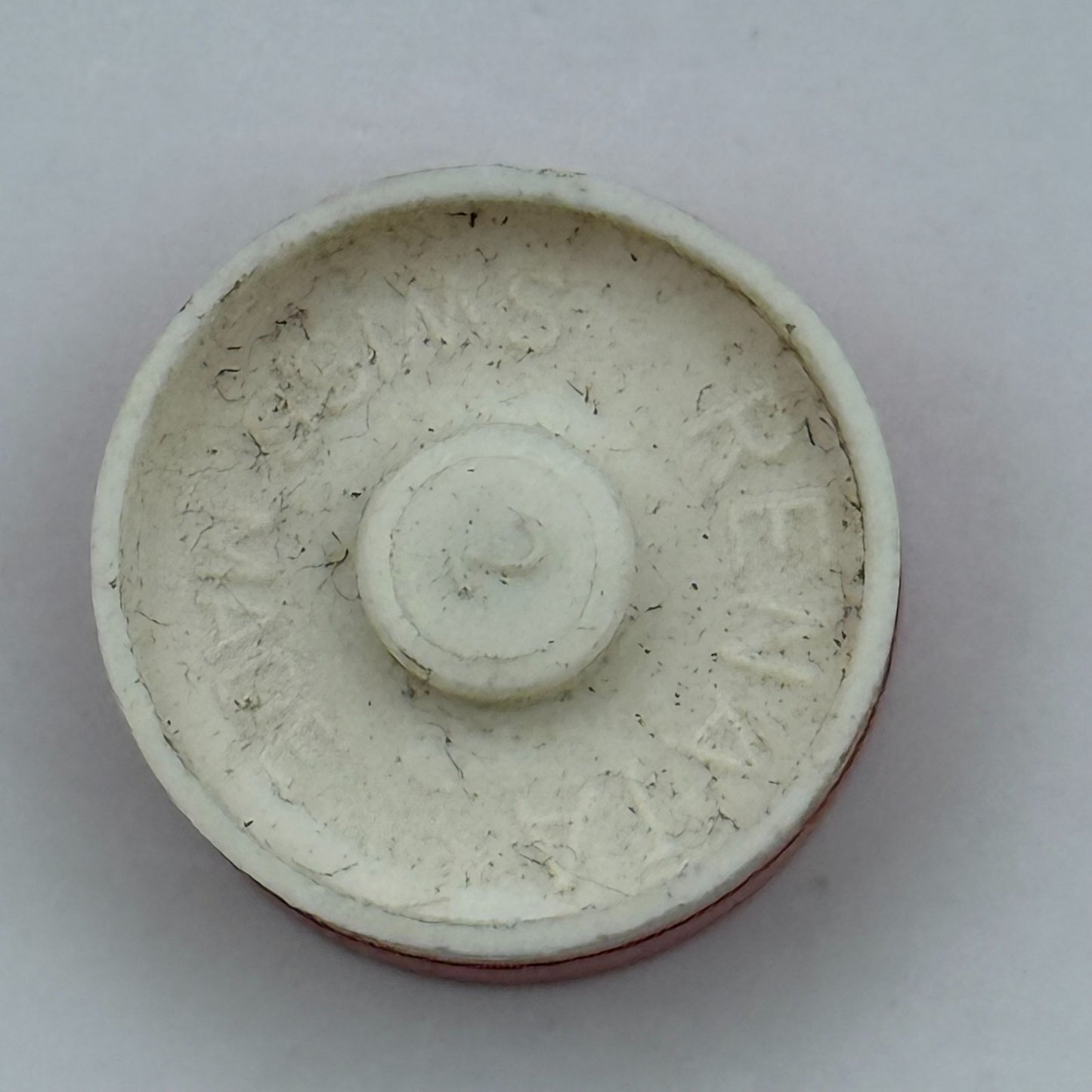 AS 1677 Balance Wheel Complete And Spring 8 1/2''' 1225 M Watch Movement Parts 