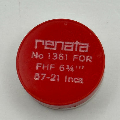 FHF 57-21 Balance Wheel Complete And Spring 6 3/4''' 1361 Watch Movement Parts 