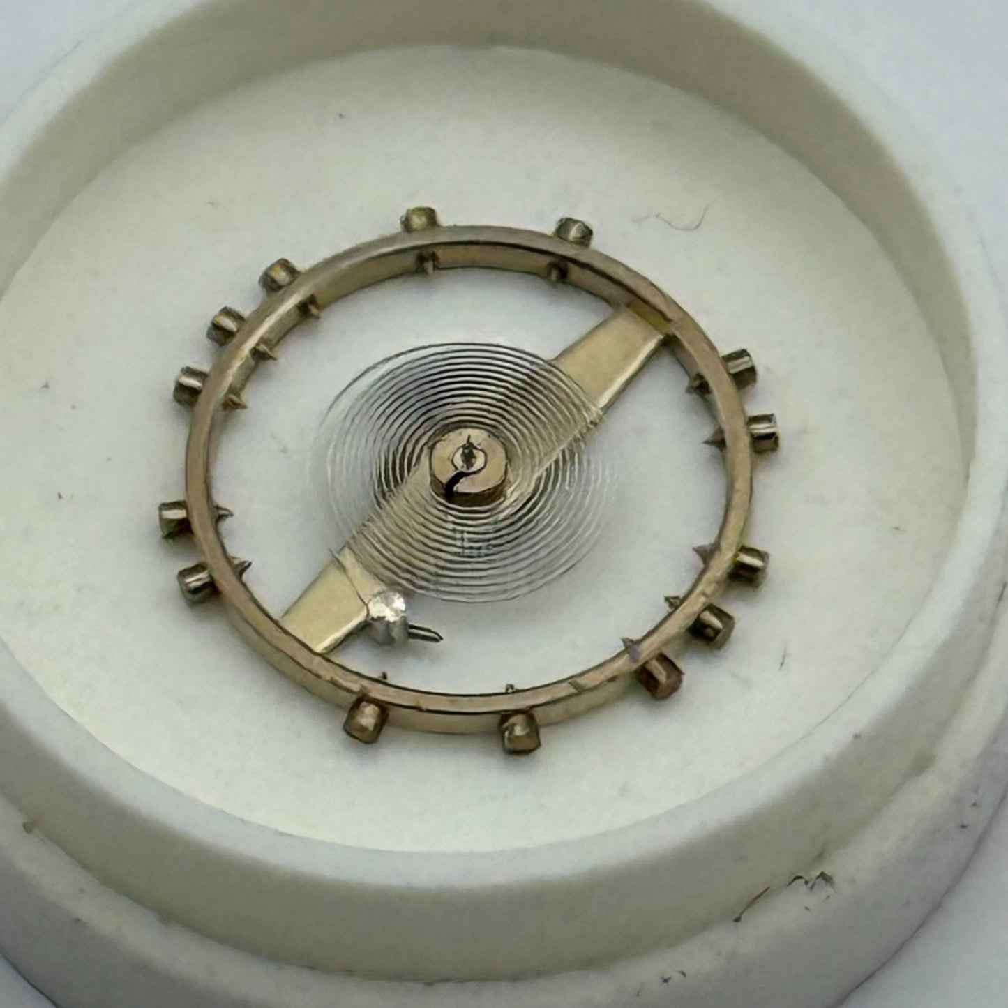 AS 984 Balance Wheel Complete And Spring Inca 31 M Watch Movement Parts NOS