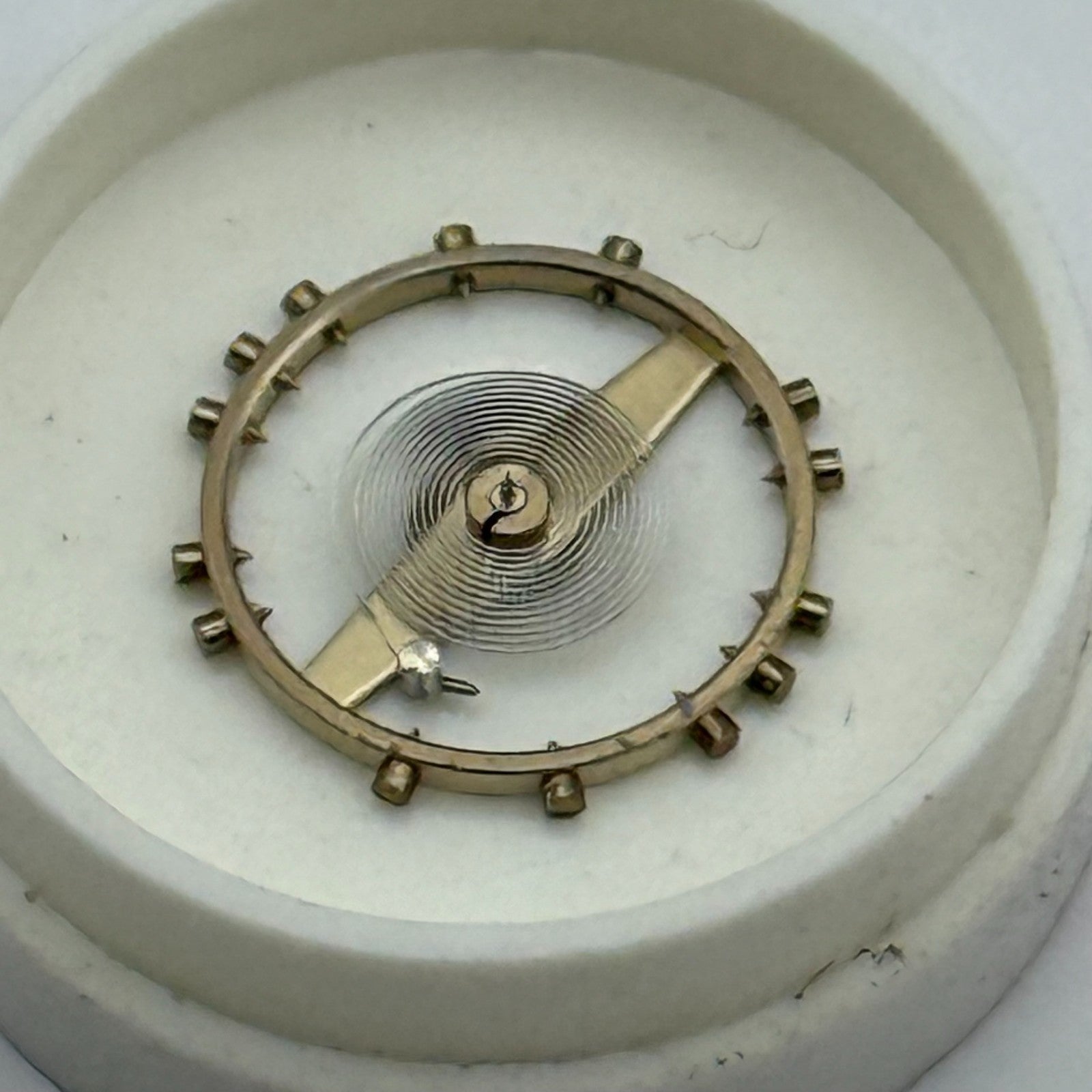 AS 984 Balance Wheel Complete And Spring Inca 31 M Watch Movement Parts NOS