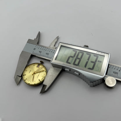 EB 8800 Watch Movement Tara Date Manual Wind Vintage Swiss Parts Repair 26.9mm