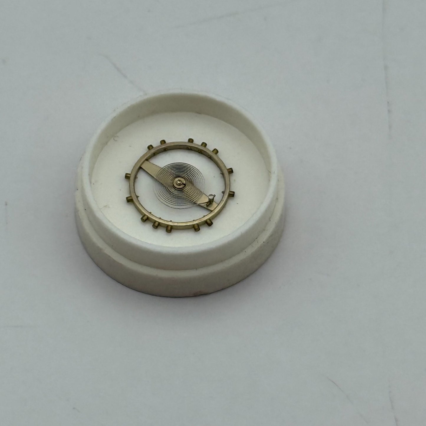 Peseux 320 336 N Balance Wheel Complete And Spring Watch Movement Parts