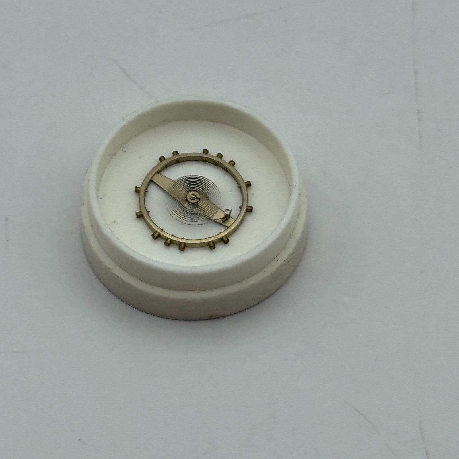 Peseux 320 336 N Balance Wheel Complete And Spring Watch Movement Parts