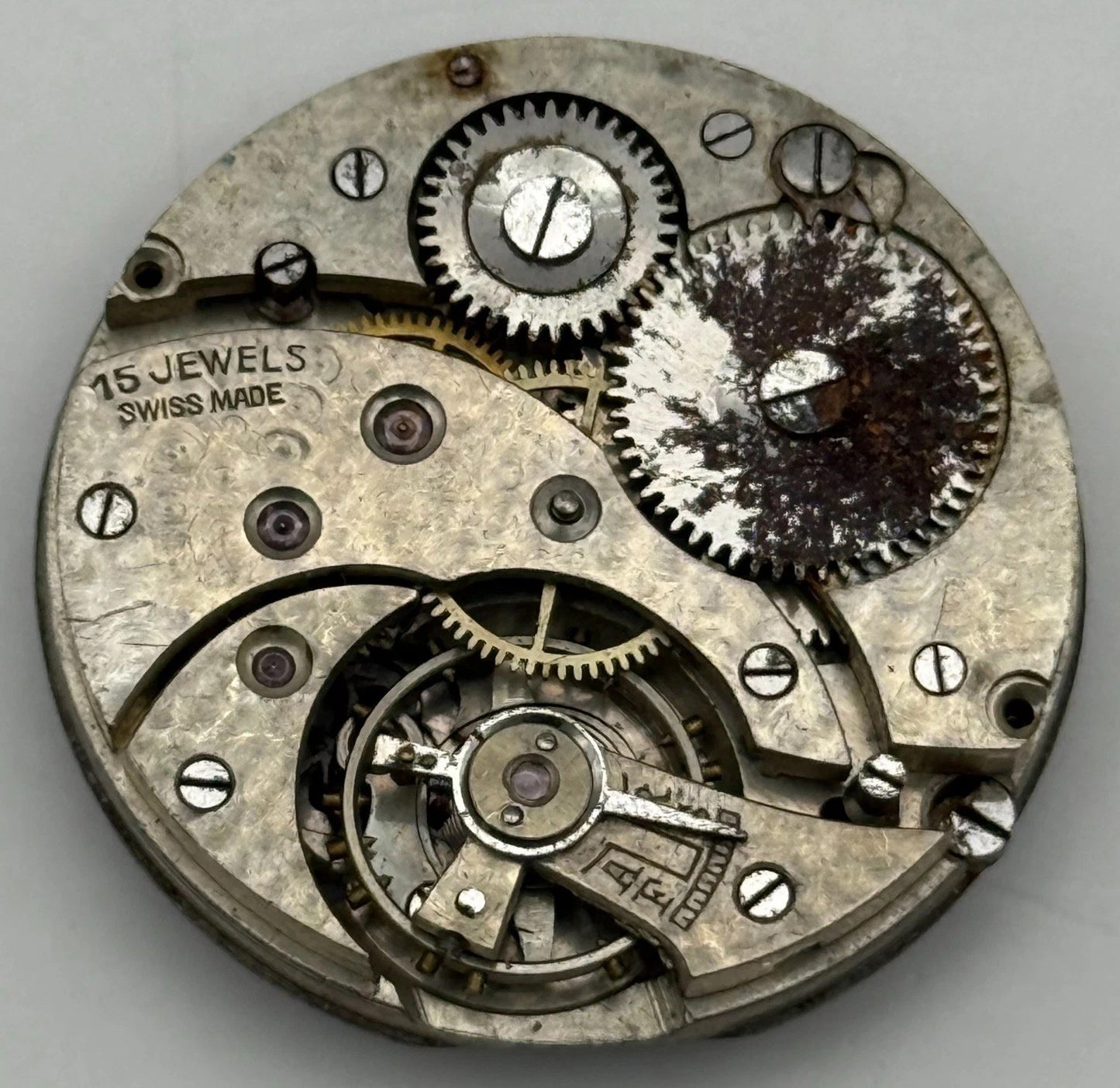 Patent 51482 Watch Movement Manual Wind Vintage Swiss Parts Repair 29.4mm