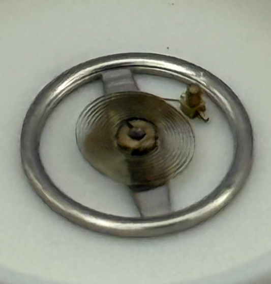 Brac 2051 Balance Wheel Complete And Spring 8½’’’  Watch Movement Parts NOS 