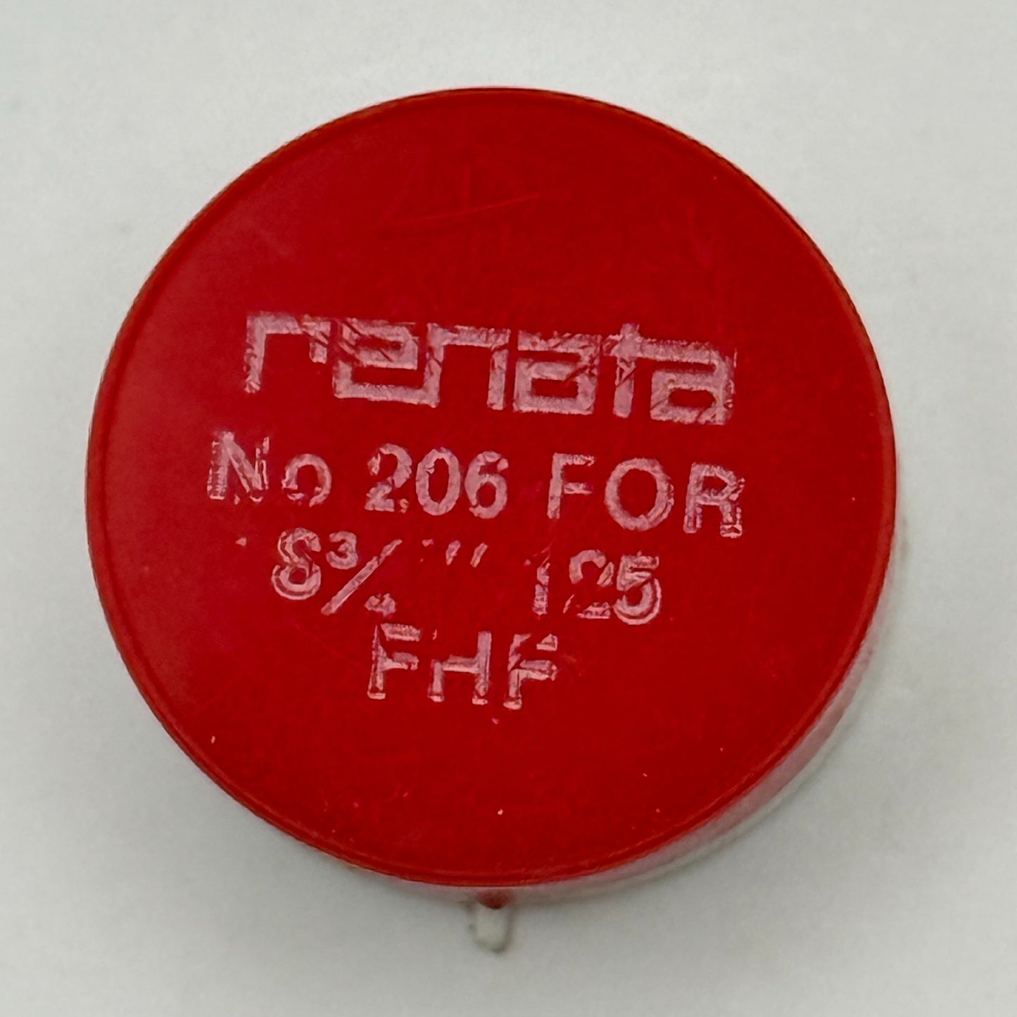 FHF 125 Balance Complete 8 3/4''' Renata 206 Watch Movement Parts DAMAGED
