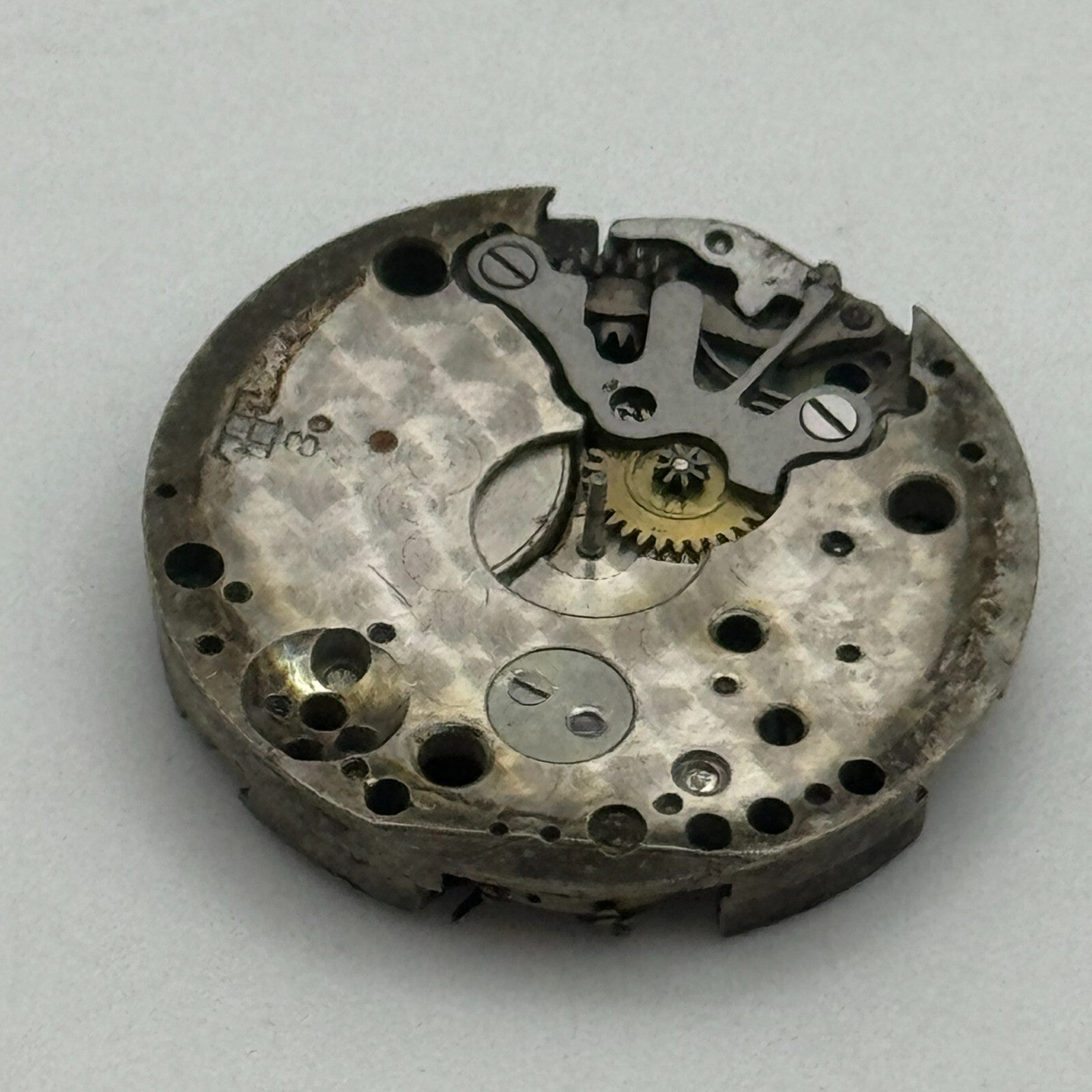 19.7mm Visible Patent 51489 FHF 8 Manual Wind Swiss Watch Movement PARTS SPARES