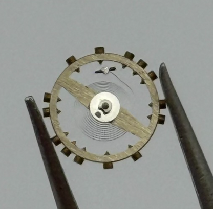 FEF 430 6600 Balance Wheel Complete And Spring 943 M Watch Movement Parts NOS