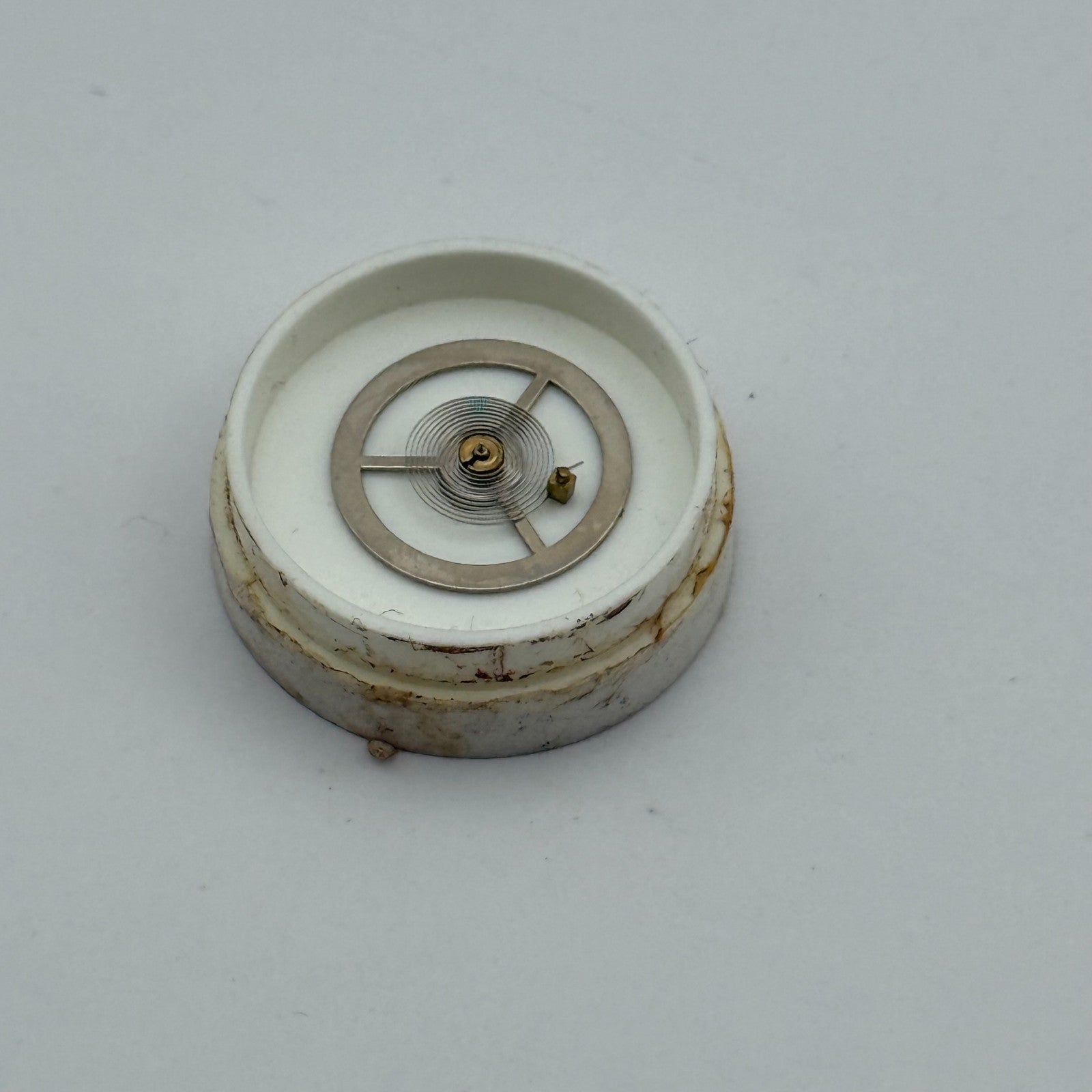 EB 8800 Balance Wheel Complete And Spring  12’’’ 1309 Watch Movement Parts NOS
