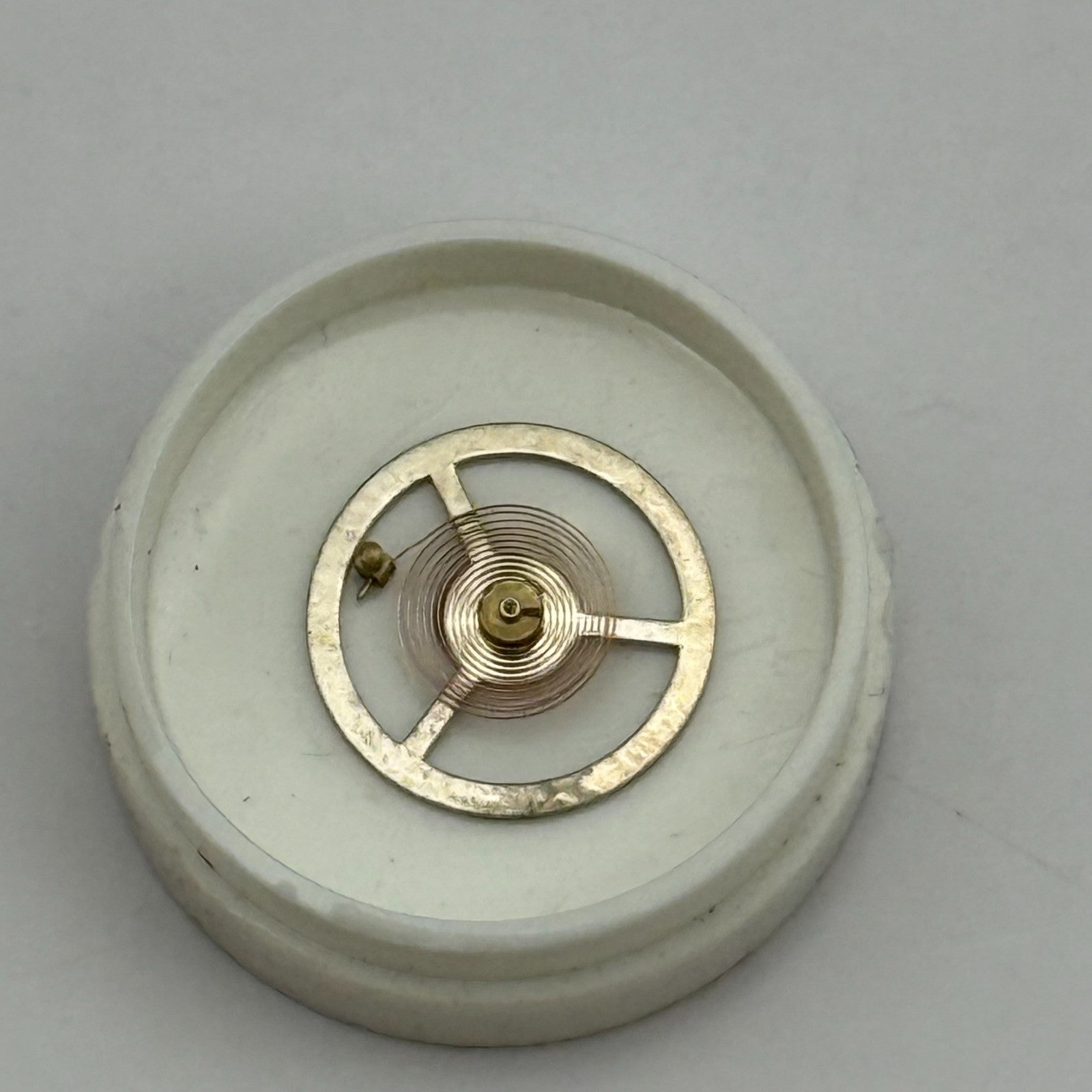 Smith 102 TY SP Balance Wheel Complete And Spring 10½’’’ Watch Movement Parts 