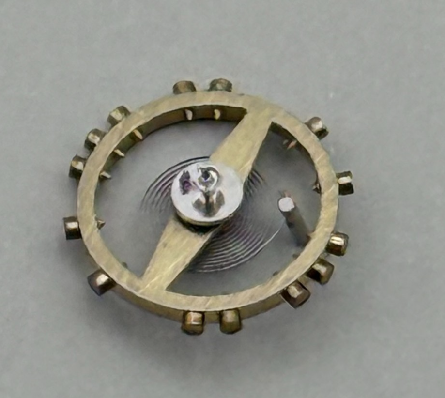 AS 1677 Balance Wheel Complete And Spring Inca 1224 M Watch Movement Parts NOS