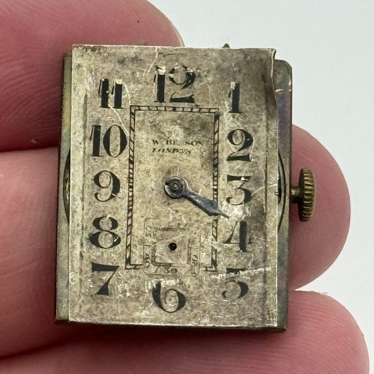 20.9mm Running Cyma Ref 836 J W Benson Manual Wind Swiss Watch Movement PARTS