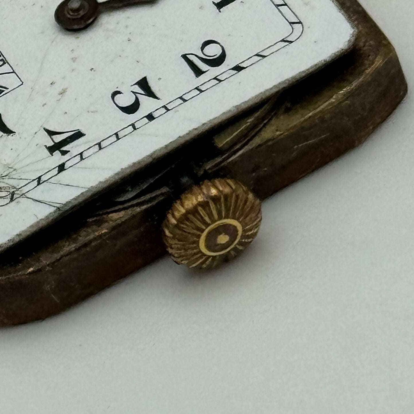 23.3mm Marvin U.S Patent Sub Seconds Trench Watch Movement Manual Wind PARTS