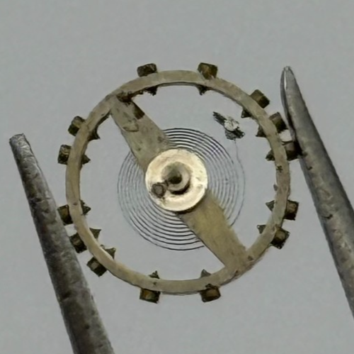 AS 976 1012 Balance Wheel Complete And Spring  532 M Watch Movement Parts  NOS