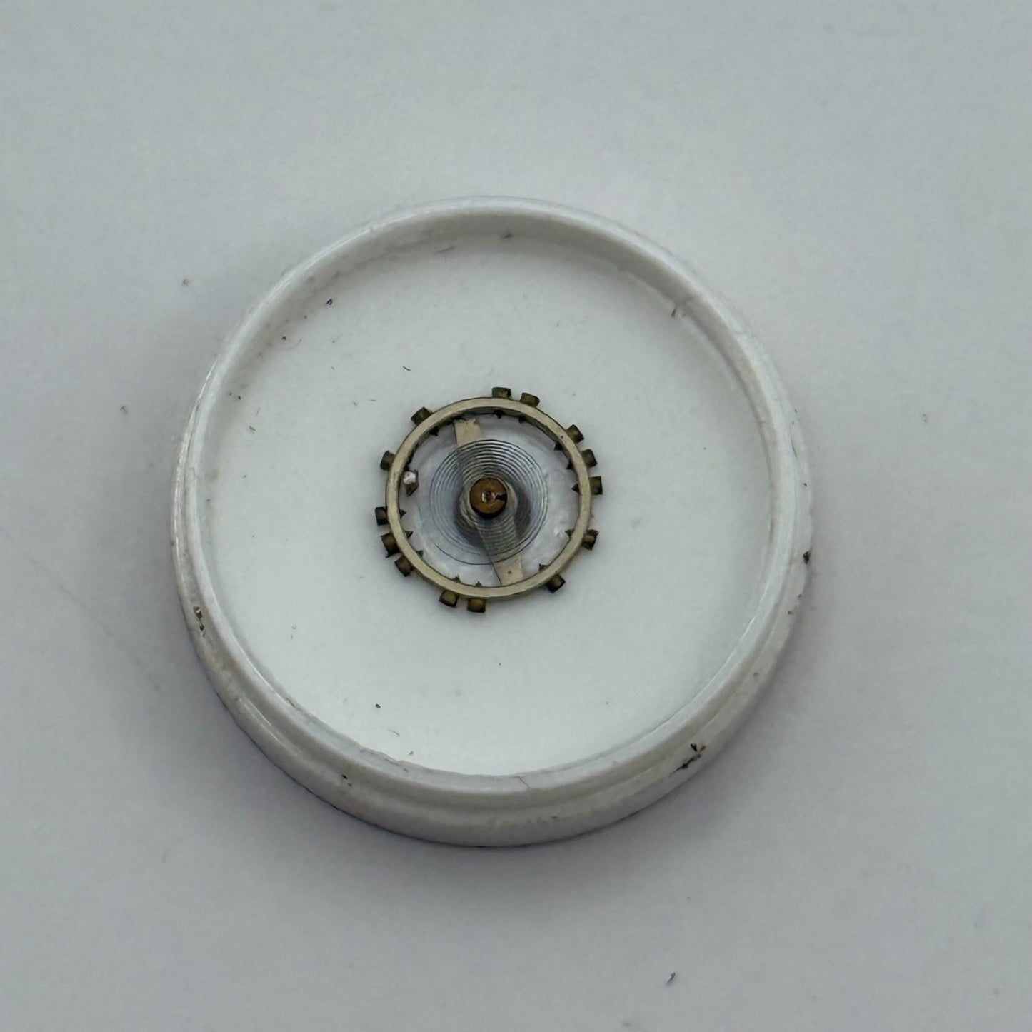 AS 976 1012 Balance Wheel Complete And Spring  29 M Watch Movement Parts NOS 